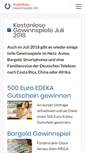 Mobile Screenshot of kostenlose-gewinnspiele.info